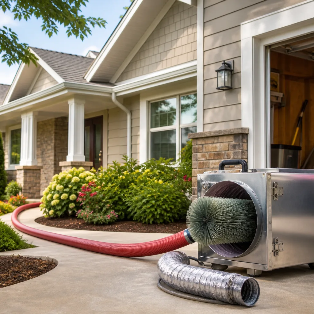 Whole-home duct cleaning