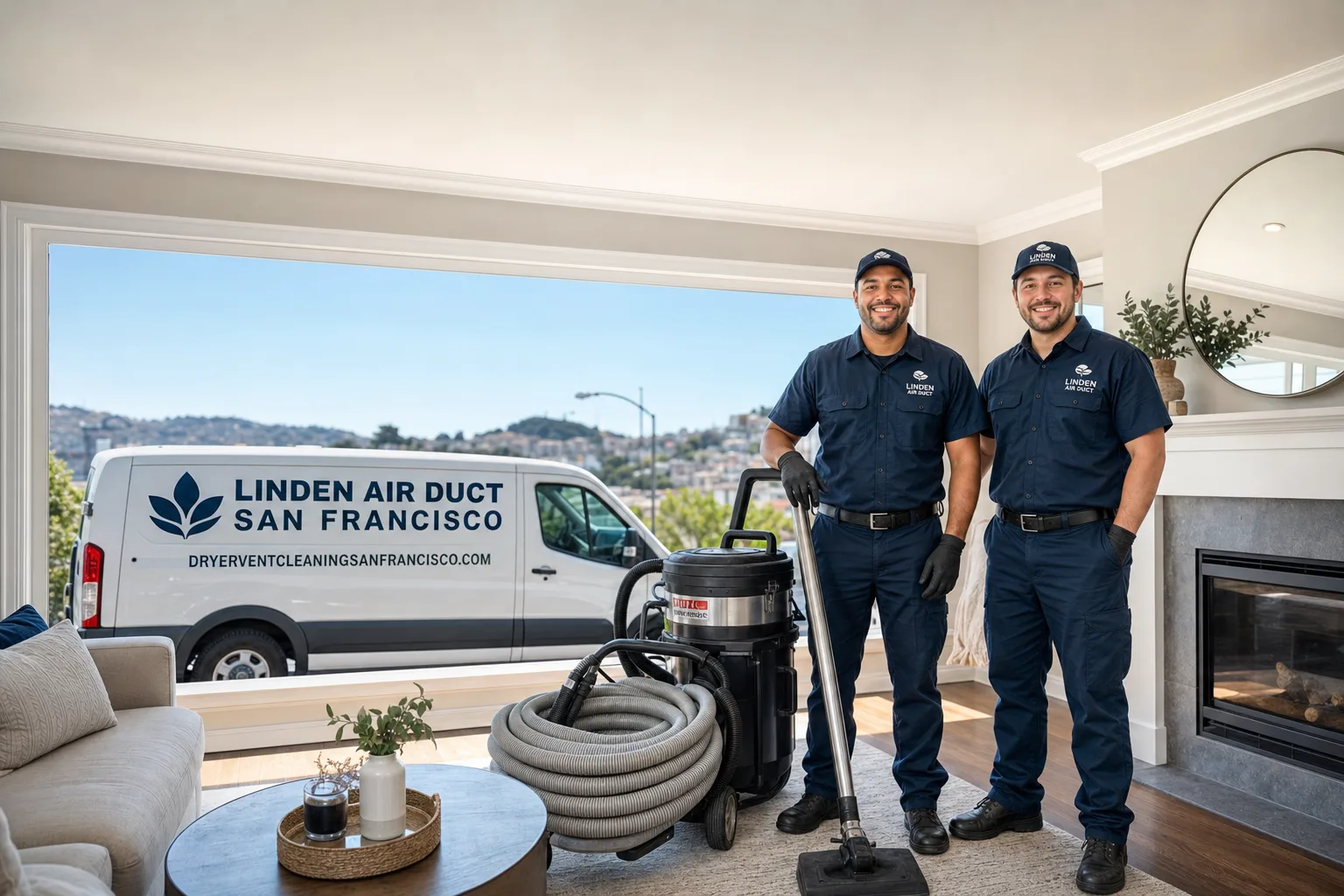 Linden Air Duct San Francisco air duct cleaning team